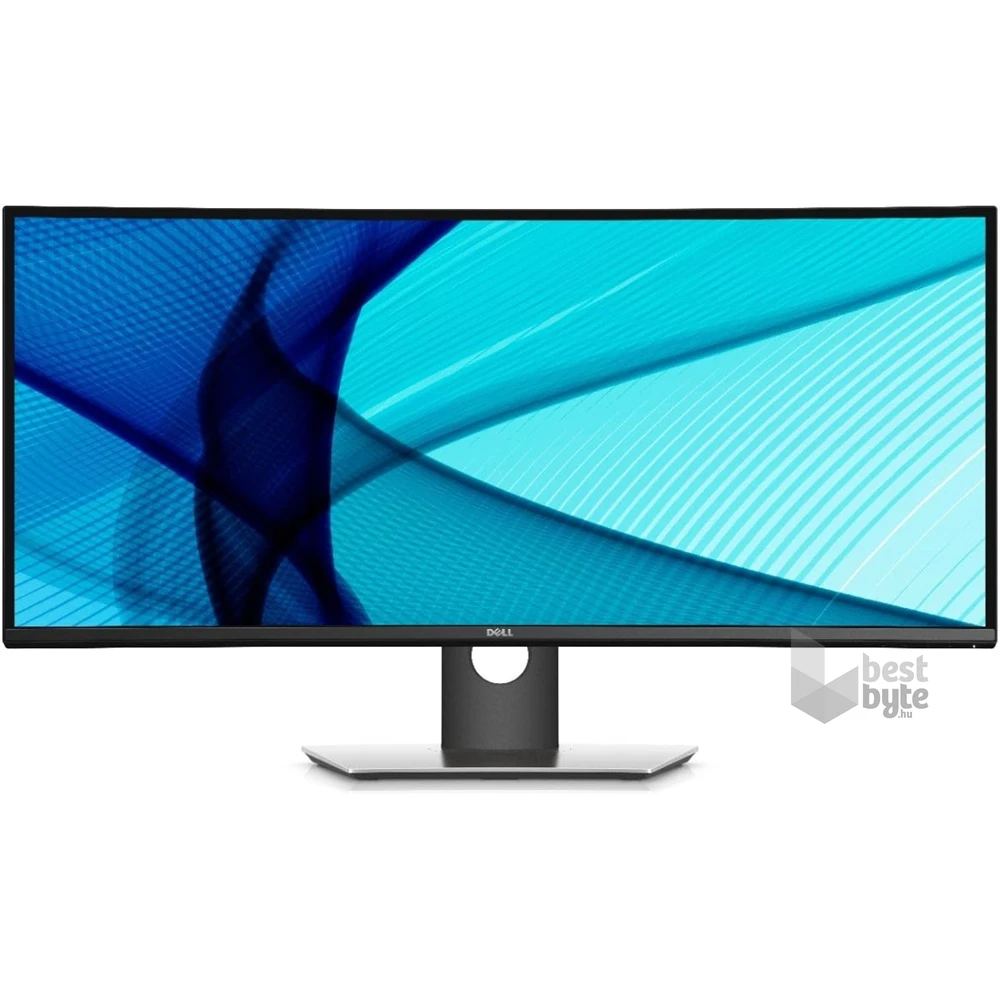 Dell 34" UltraSharp U3417W UWQHD IPS DP/HDMI/mDP/USB/hangszóró ívelt monitor (Használt A)