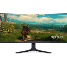 Dell 34,18" Alienware AW3423DWF UWQHD QD-OLED 165Hz DP/HDMI/USB fekete ívelt gamer monitor