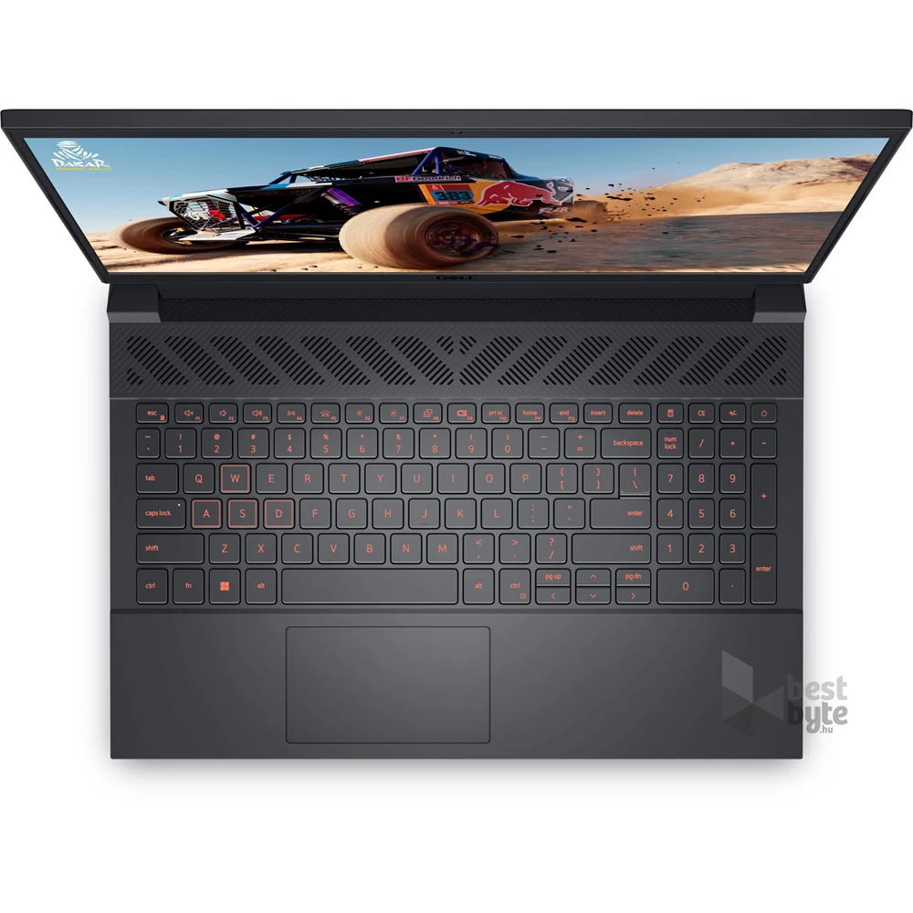 Dell G15 15,6"FHD/Intel Core i5-13450HX/16GB/512GB/RTX 3050/Linux/szürke Gaming laptop
