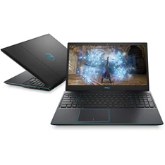 Dell G3 3500 laptop (15,6"FHD/Intel Core i5-10300H/GTX 1650 4GB/8GB RAM/512GB/Win10) - fekete