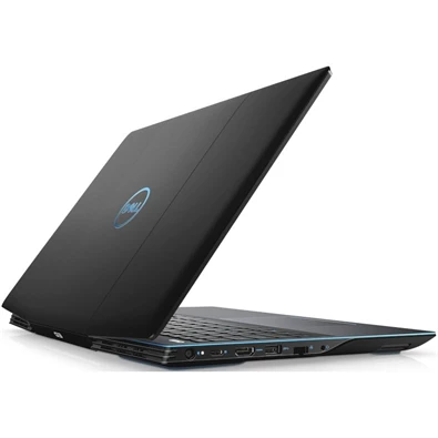 Dell G3 3500 laptop (15,6"FHD/Intel Core i7-10750H/GTX 1650Ti 4GB/16GB RAM/512GB/Linux) - fekete