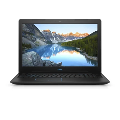 Dell G3 3579 15,6" FHD IPS/Intel Core i7 8750H/8GB/256GB/GTX1050Ti/Linux/fekete Gaming laptop