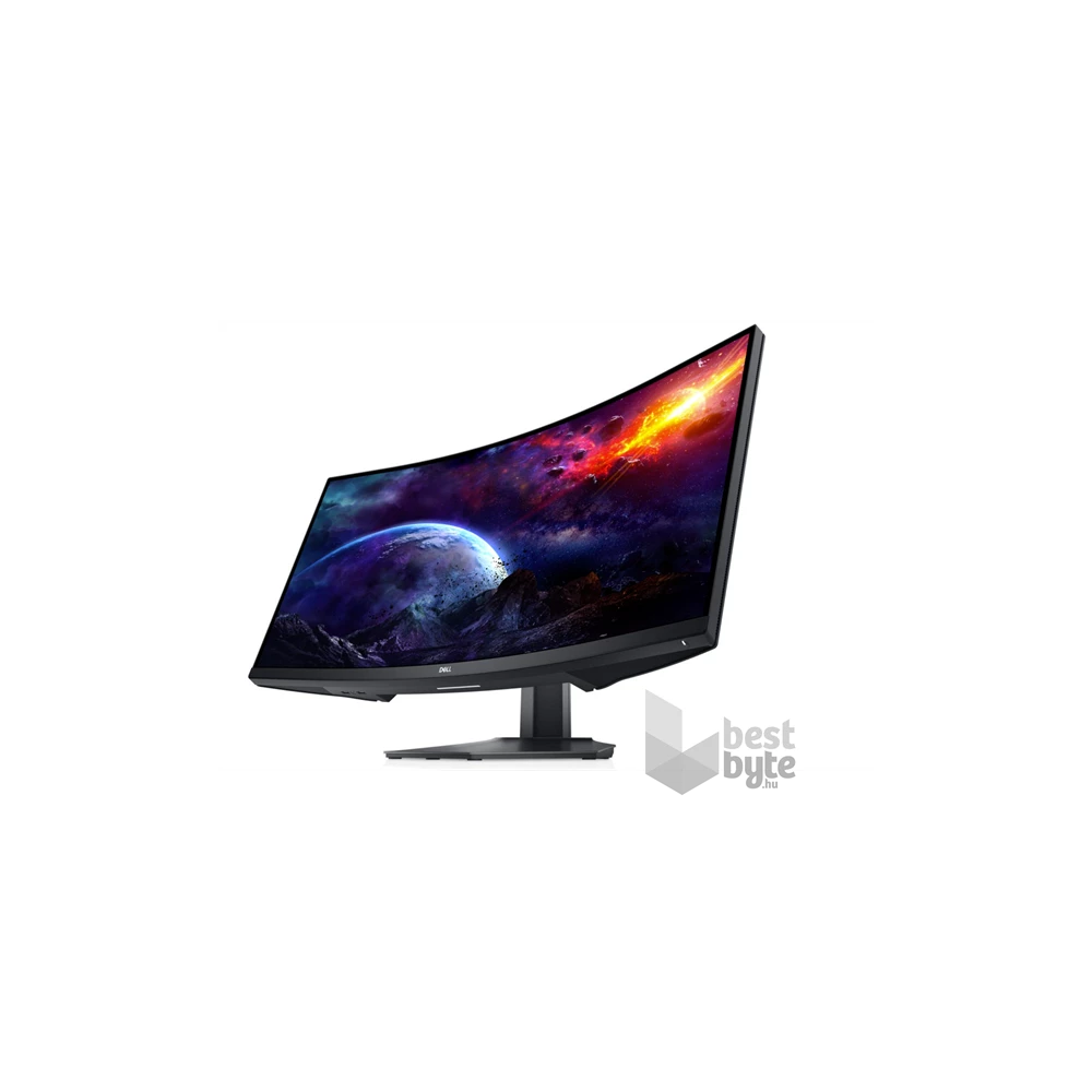 Dell 34" S3422DWG UWQHD HDMI/DP/USB fekete LCD monitor