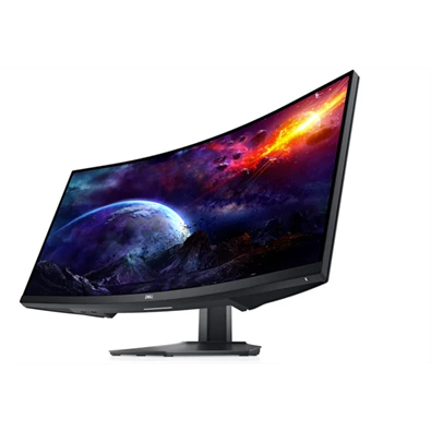 Dell 34" S3422DWG UWQHD HDMI/DP/USB fekete LCD monitor