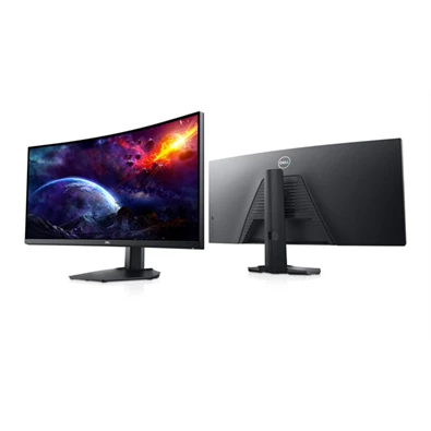 Dell 34" S3422DWG UWQHD HDMI/DP/USB fekete LCD monitor