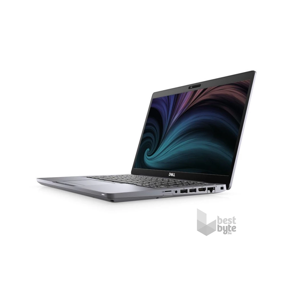 Dell Latitude 5410 laptop (14"FHD/Intel Core i5-10210U/Int.VGA/16GB/256GB/Win Pro COA/Használt A+,felújított) - ezüst