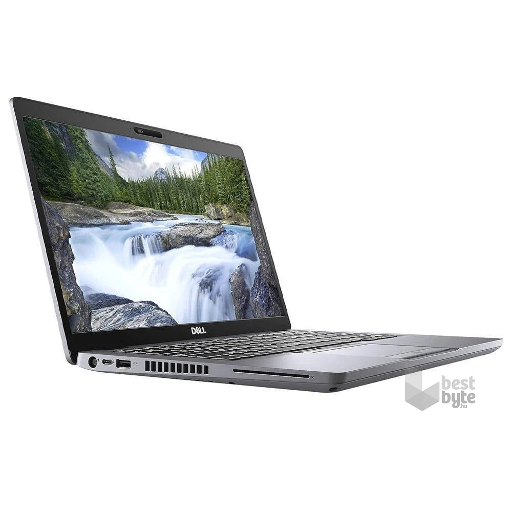 Dell Latitude 5410 laptop (14"FHD/Intel Core i5-10210U/Int.VGA/16GB/256GB/Win Pro COA/Használt A+,felújított) - ezüst