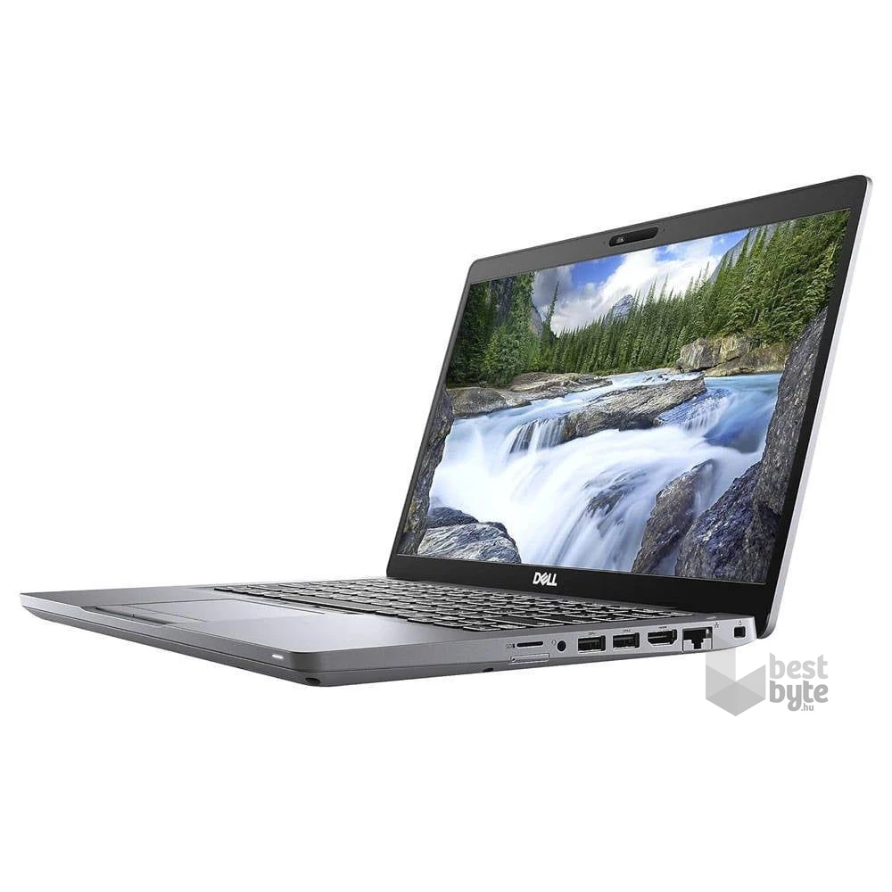 Dell Latitude 5410 laptop (14"FHD/Intel Core i7-10610U/Int.VGA/16GB/512GB/Win11 Pro COA/Használt A+,felújított) - ezüst