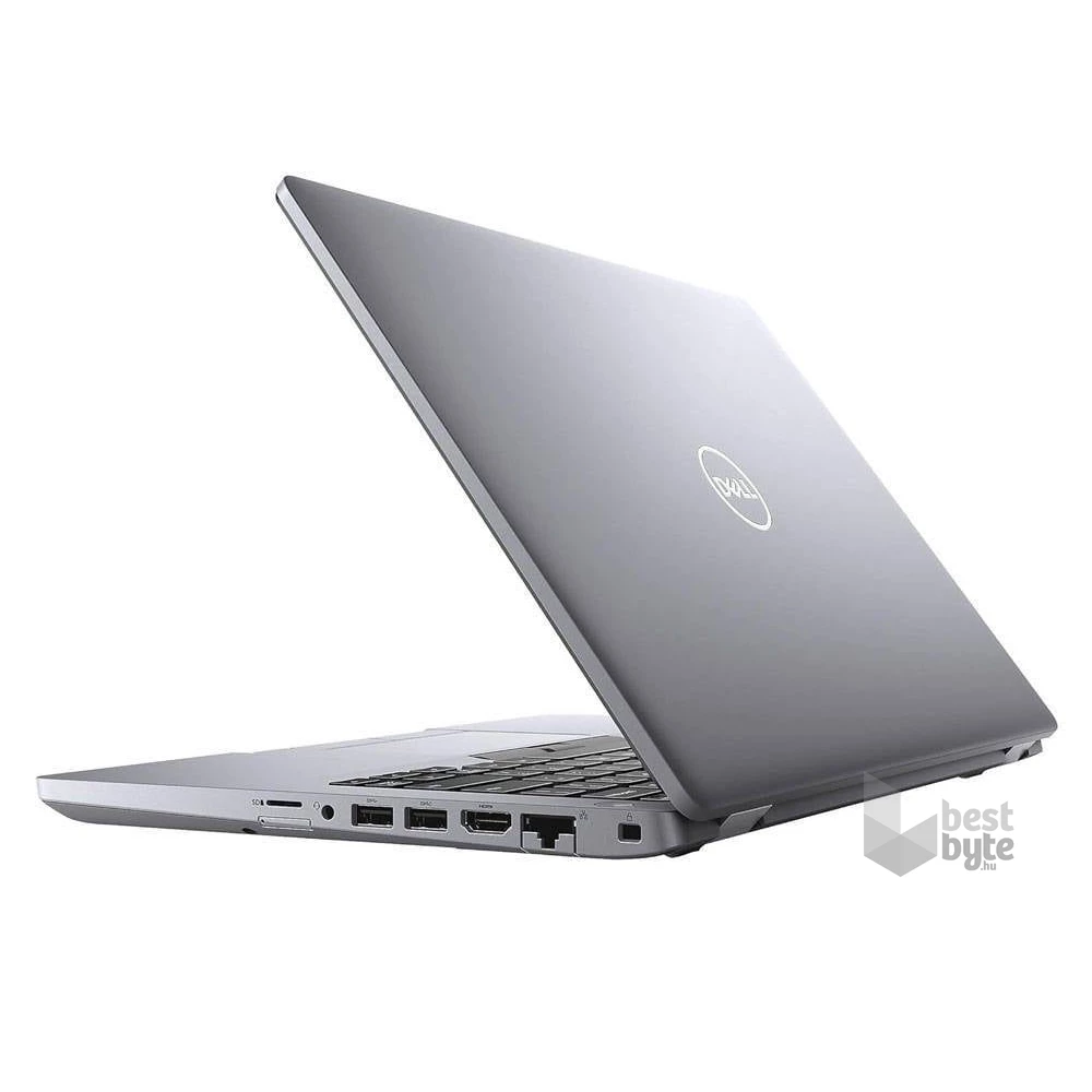 Dell Latitude 5410 laptop (14"FHD/Intel Core i7-10610U/Int.VGA/16GB/512GB/Win11 Pro COA/Használt A+,felújított) - ezüst