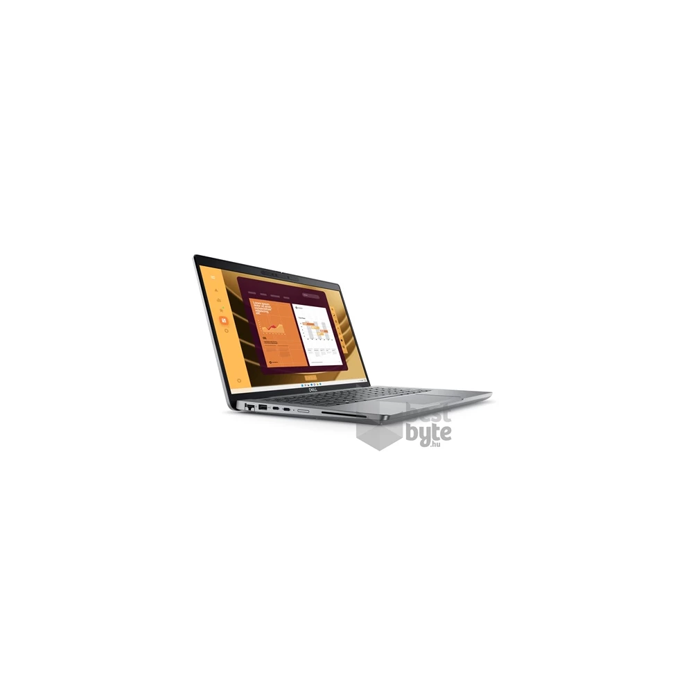 Dell Latitude 5450 laptop (14"FHD/Intel Core Ultra 5-125U/Int.VGA/16GB RAM/512GB/Linux) - szürke