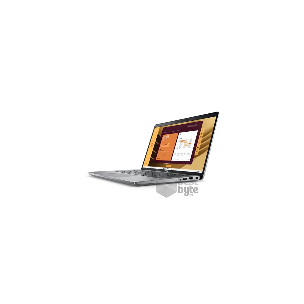 Dell Latitude 5450 laptop (14"FHD/Intel Core Ultra 7-165U/Int.VGA/16GB RAM/512GB/Linux) - szürke