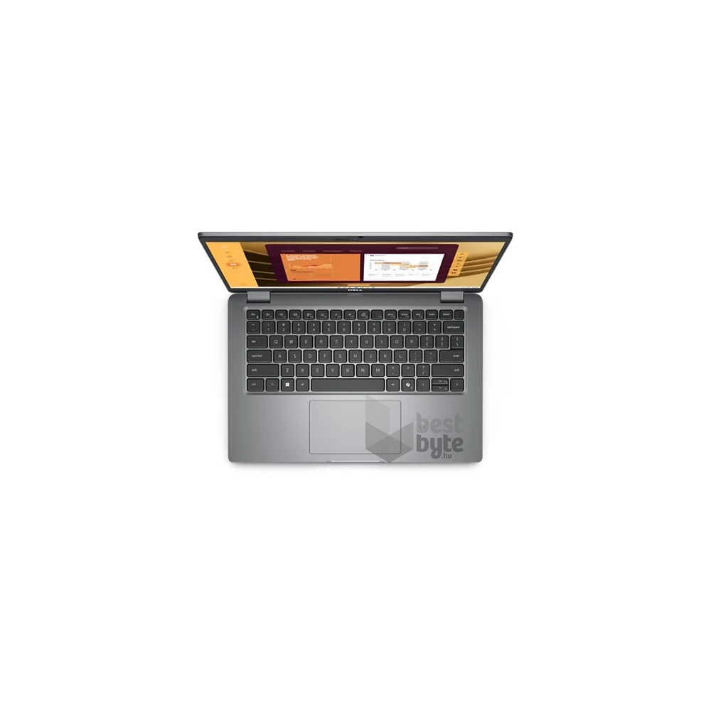 Dell Latitude 5450 laptop (14"FHD/Intel Core Ultra 7-165U/Int.VGA/16GB RAM/512GB/Linux) - szürke