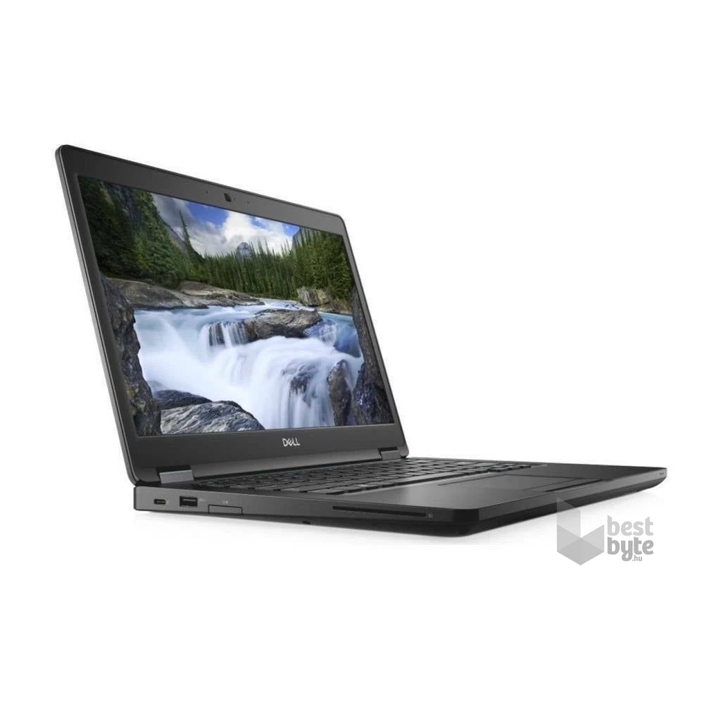 Dell Latitude 5490 laptop (14"FHD/Intel Core i7-8650U/Int.VGA/16GB/512GB/Win11 Pro COA/Használt A+,felújított) - fekete
