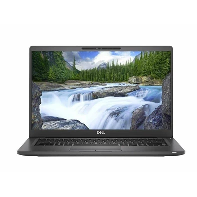 Dell Latitude 7400 laptop (14"FHD/Intel Core i5-8365U/Int.VGA/16GB/256GB/Win Pro COA/Használt A,prémium) - fekete