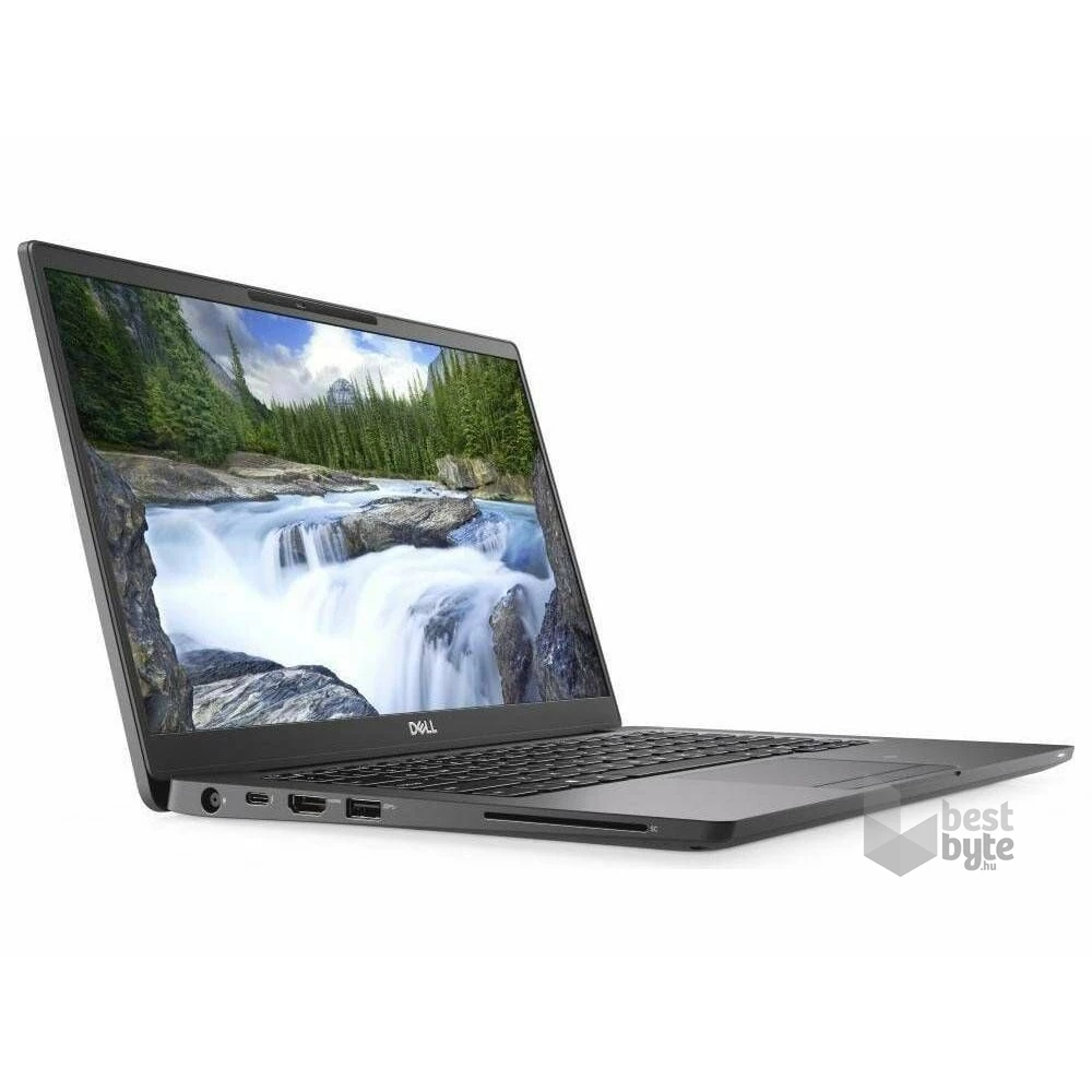 Dell Latitude 7400 laptop (14"FHD/Intel Core i5-8365U/Int.VGA/16GB/256GB/Win Pro COA/Használt A,prémium) - fekete