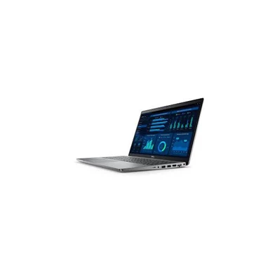 Dell Mobile Precision 3581 laptop (15,6"FHD/Intel Core i7-13700H/RTX A1000 6GB/16GB RAM/512GB/Win11 Pro) - szürke