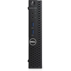 Dell OptiPlex 3050 Micro/i7-6700T/16GB/256GB/Win Pro COA fekete asztali számítógép