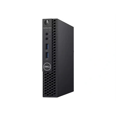 Dell OptiPlex 3060 Micro/i5-8th/8GB/256GB/Win Pro COA/fekete asztali számítógép (Használt A+)