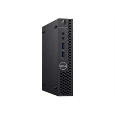 Dell OptiPlex 3060 Micro/i5-8th/8GB/256GB/Win Pro COA/fekete asztali számítógép (Használt A+)