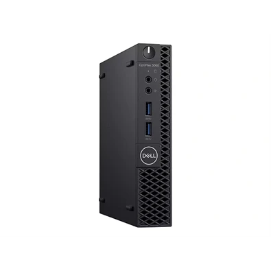 Dell OptiPlex 3060 Micro/i5-8th/8GB/256GB/Win Pro COA/fekete asztali számítógép (Használt A+)