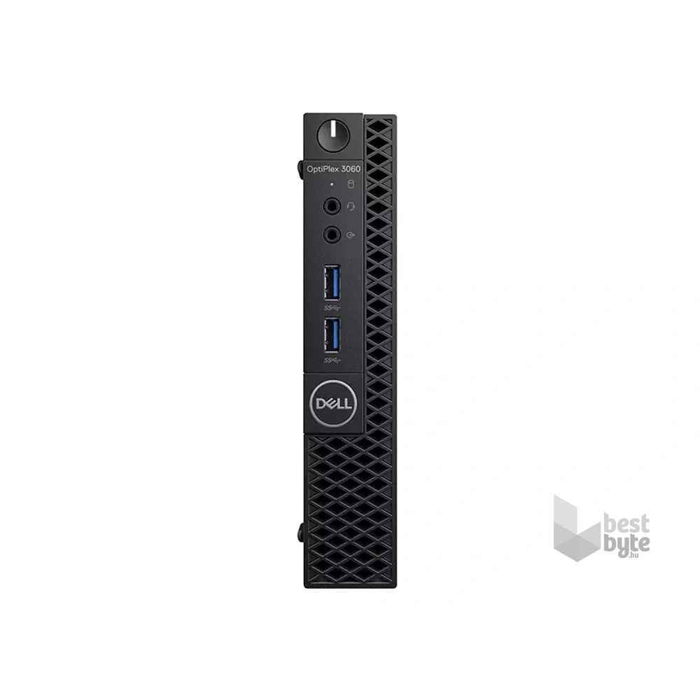 Dell OptiPlex 3060 Micro/i5-8th/8GB/256GB/Win Pro COA/fekete asztali számítógép (Használt A+)