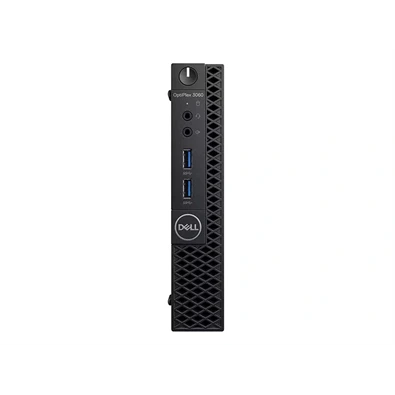 Dell OptiPlex 3060 Micro/i5-8th/8GB/256GB/Win Pro COA/fekete asztali számítógép (Használt A+)