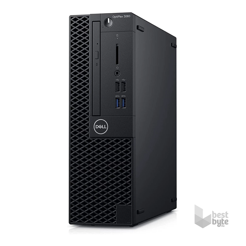 Dell OptiPlex 3060 SFF/i5-8500/16GB/256GB/Win Pro COA/fekete asztali számítógép (Használt A+)