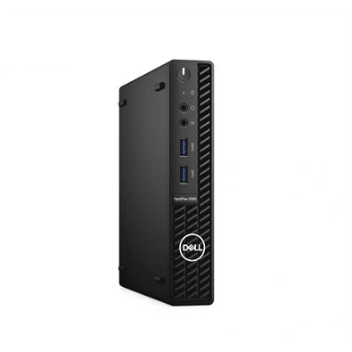 Dell OptiPlex 3080 Micro/i5-10th/16GB/256GB/Win Pro COA/fekete asztali számítógép (Használt A+)