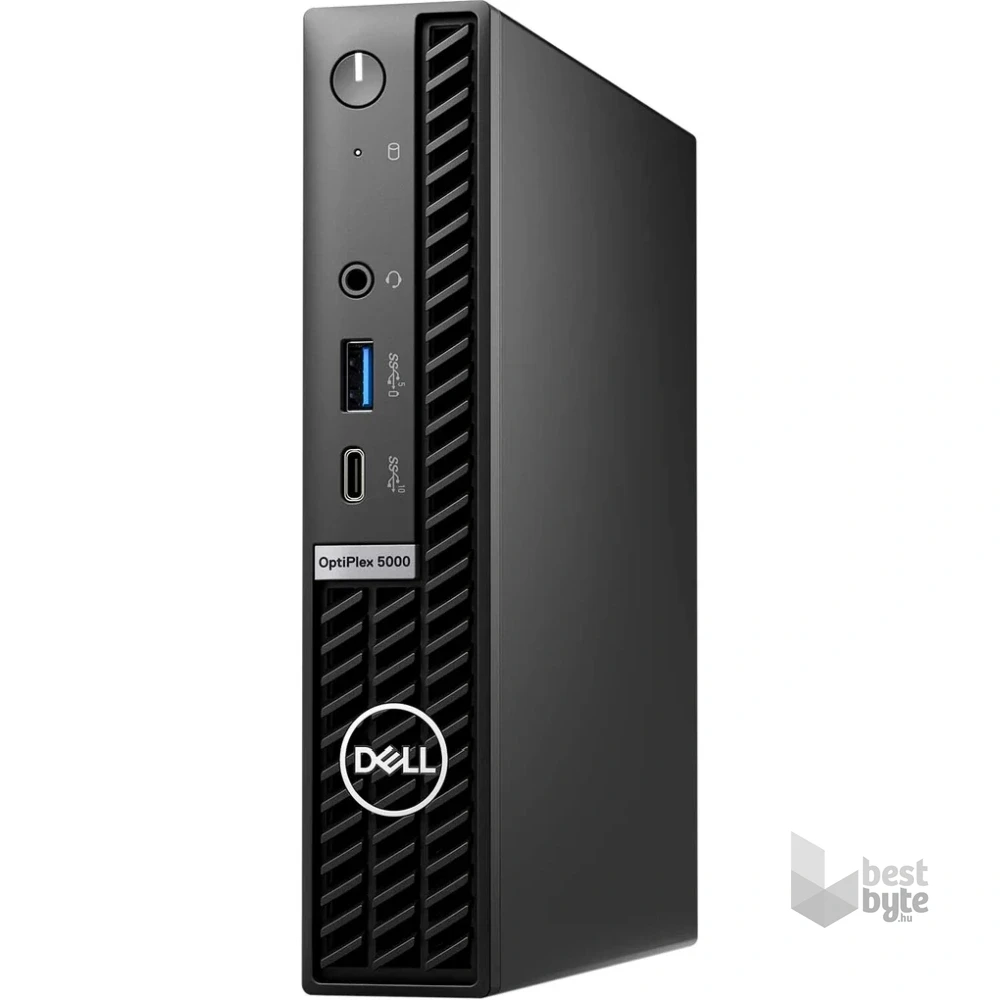Dell OptiPlex 5000 Micro/i7-12700T/16GB/256GB/Win11 Pro COA/fekete asztali számítógép