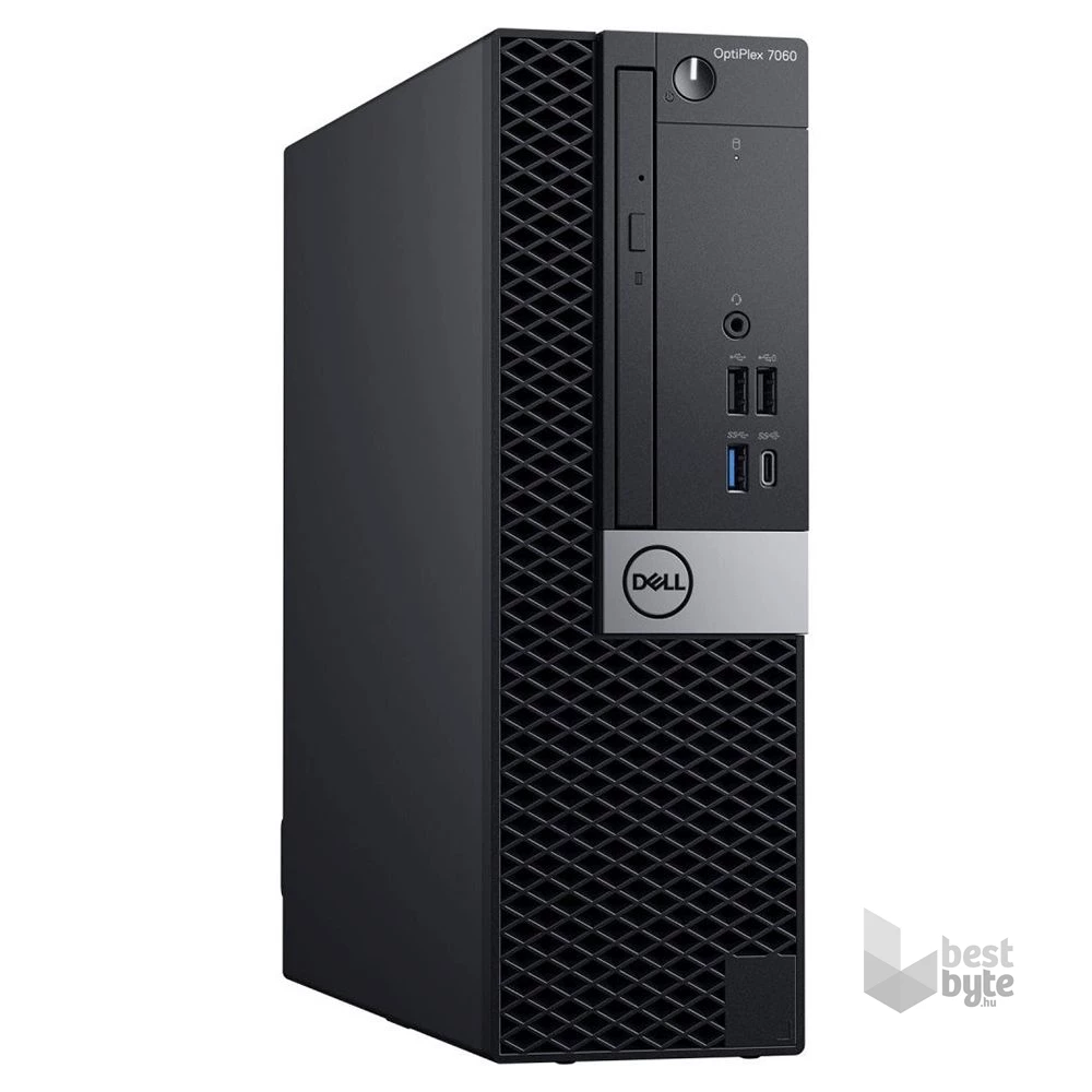 Dell OptiPlex 7060 SFF/i7-8700/32GB/512GB SSD/Win11 Pro COA/fekete asztali számítógép