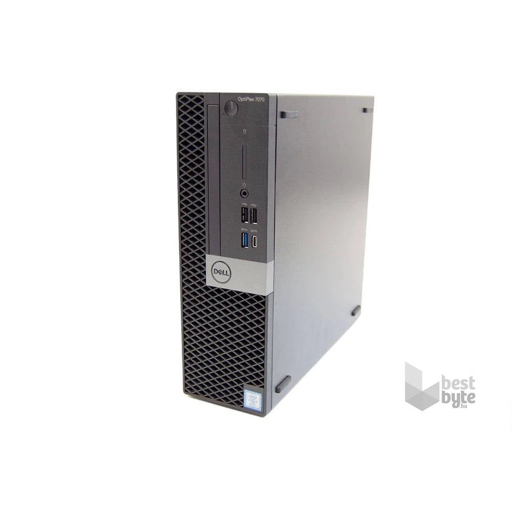Dell OptiPlex 7070 SFF/i5-9500/8GB/256GB SSD/ODD/Win Pro COA fekete asztali számítógép (Használt A)