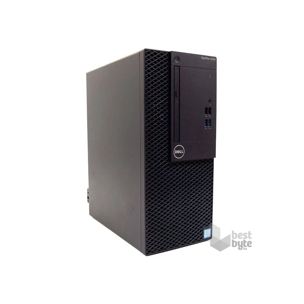 Dell Optiplex 3050 MT/i5-7600/16GB/512GB SSD/Win Pro COA/fekete asztali számítógép (Használt A+,felújított)