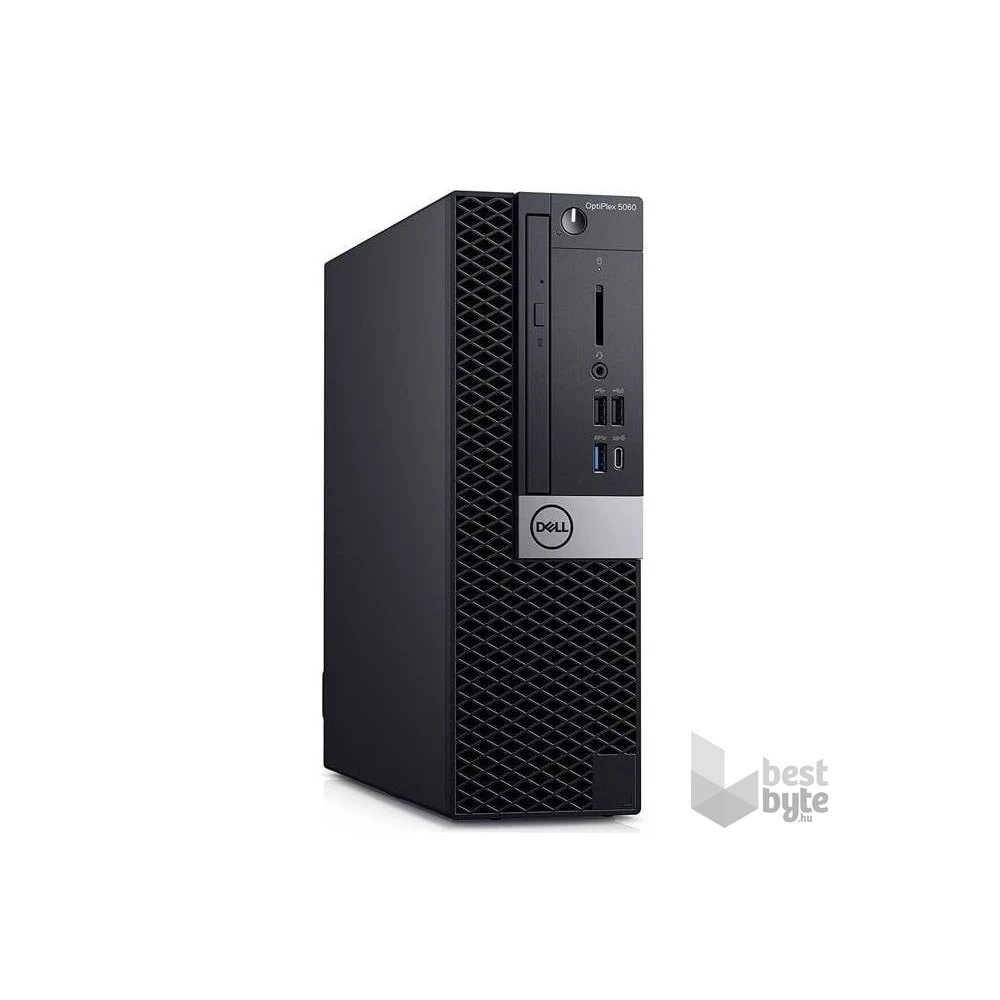 Dell Optiplex 5060 SFF/i5-9500/16GB/512GB SSD/Win Pro COA/fekete asztali számítógép (Használt A+,felújított)
