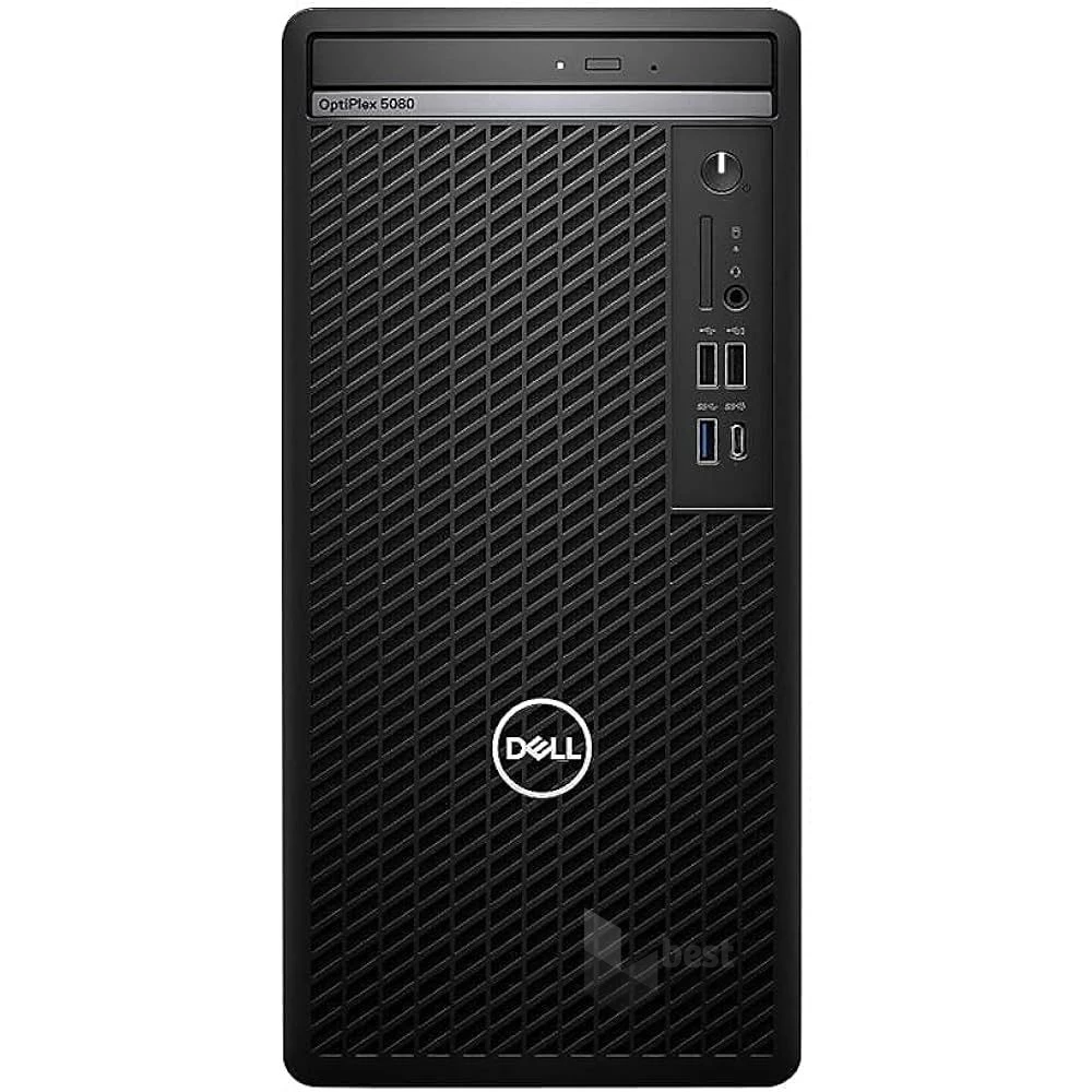 Dell Optiplex 5080 MT/i5-10600/16GB/512GB SSD/Win Pro COA/fekete asztali számítógép (Használt A+,felújított)