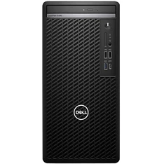 Dell Optiplex 5080 MT/i7-10700/16GB/512GB SSD/Win Pro COA/fekete asztali számítógép (Használt A+,felújított)
