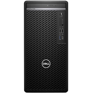 Dell Optiplex 5080 MT/i7-10700/16GB/512GB SSD/Win Pro COA/fekete asztali számítógép (Használt A+,felújított)