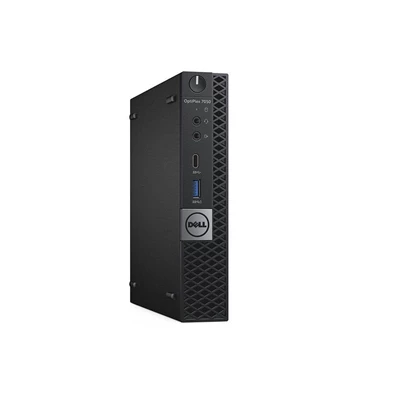 Dell Optiplex 7050 Micro/i5-6500T/8GB/240GB SSD/Win10 Pro/fekete asztali számítógép (Használt A+)