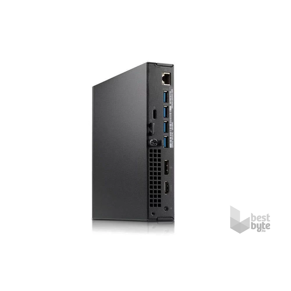 Dell Optiplex 7050 Micro/i5-6500T/8GB/256GB SSD/Win10 Pro/fekete asztali számítógép (Használt A+)