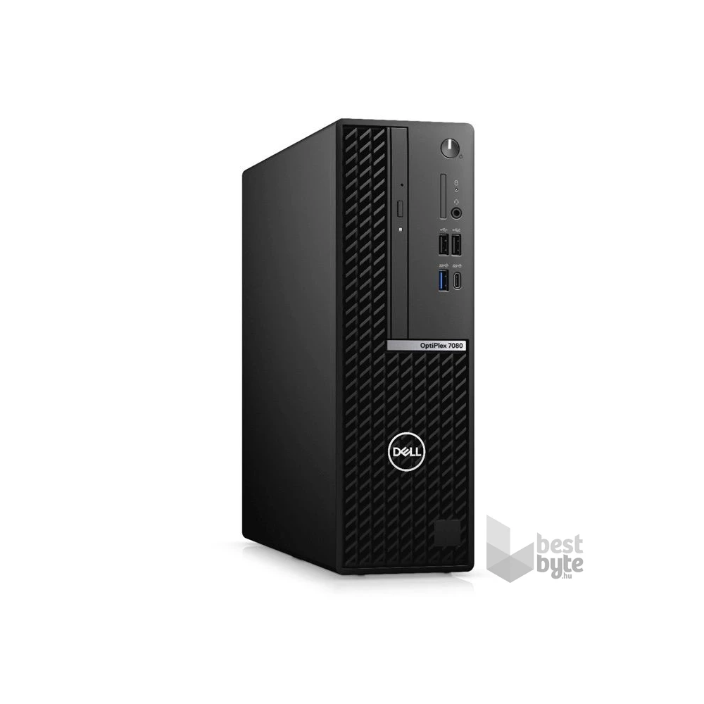 Dell Optiplex 7080 SFF/i5-10500/16GB/512GB SSD/Win Pro COA/fekete asztali számítógép (Használt A+,felújított)