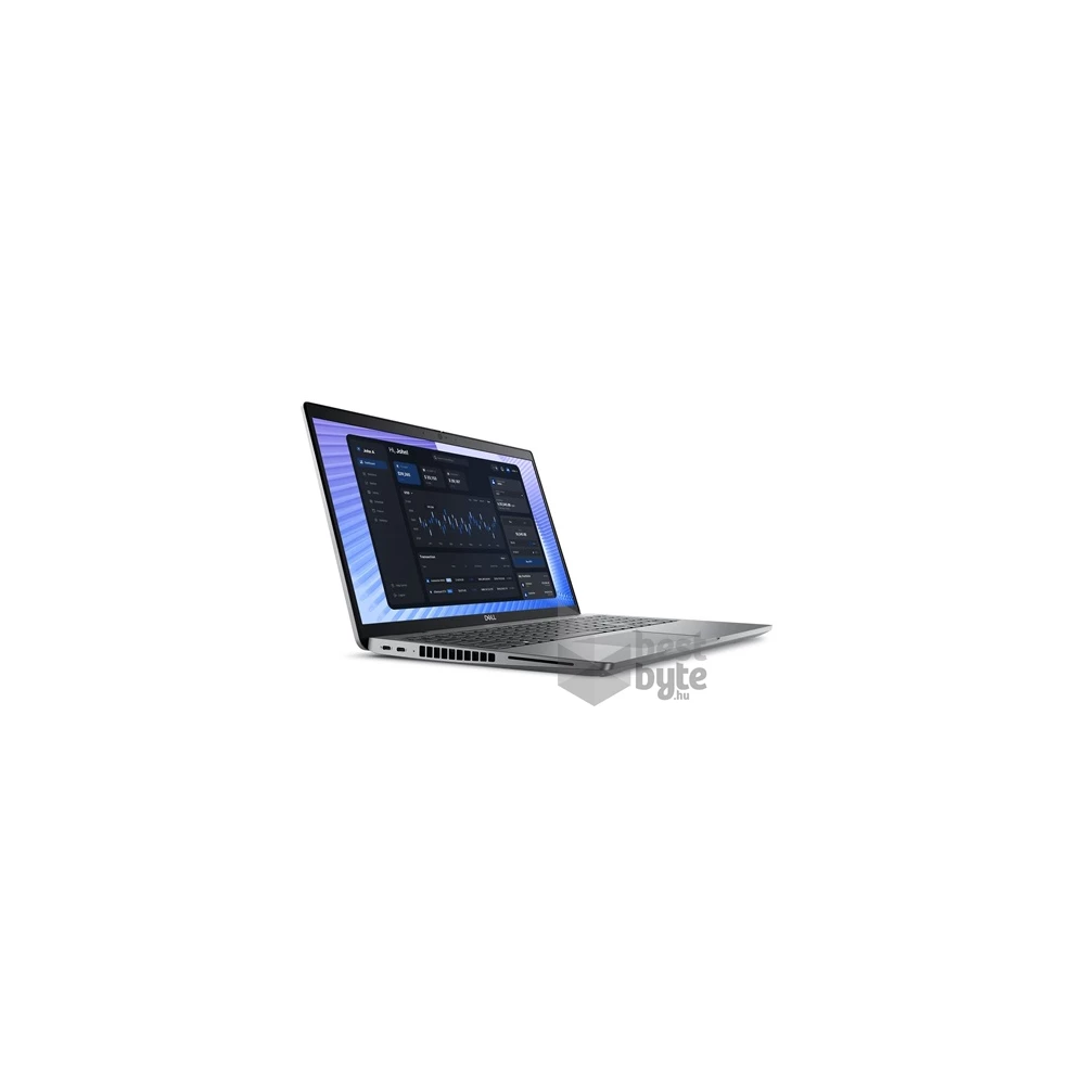 Dell Precision 3590 laptop (15,6"FHD/Intel Core Ultra 5-135H/Int.VGA/16GB RAM/512GB/Win11 Pro) - szürke