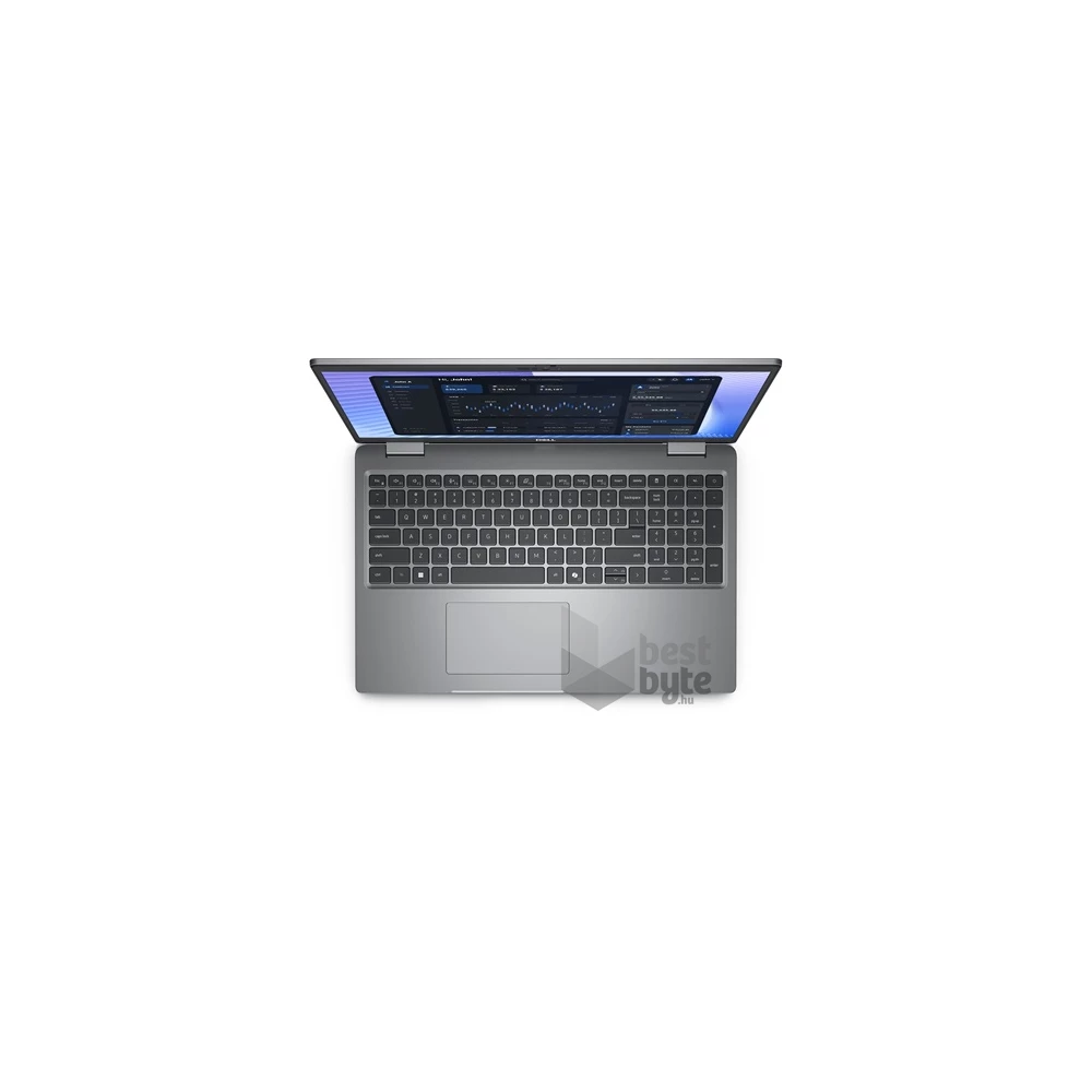 Dell Precision 3590 laptop (15,6"FHD/Intel Core Ultra 5-135H/Int.VGA/16GB RAM/512GB/Win11 Pro) - szürke