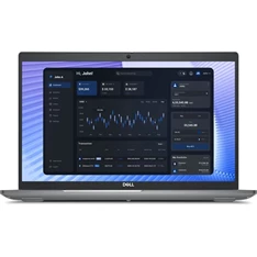 Dell Precision 3590 laptop (15,6"FHD/Intel Core Ultra 7-165H/Int.VGA/16GB RAM/512GB/Win11 Pro) - szürke