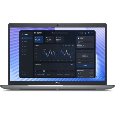 Dell Precision 3590 laptop (15,6"FHD/Intel Core Ultra 7-165H/Int.VGA/16GB RAM/512GB/Win11 Pro) - szürke