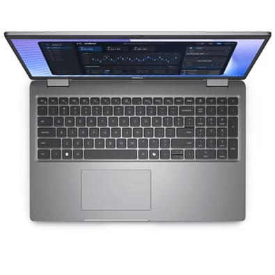 Dell Precision 3590 laptop (15,6"FHD/Intel Core Ultra 7-165H/Int.VGA/16GB RAM/512GB/Win11 Pro) - szürke