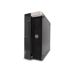 Dell Precision T7810 Workstation MT/2x Xeon E5-2609 v3/16GB/240GB SSD + 500GB HDD/Win Pro COA/fekete PC (Használt A)
