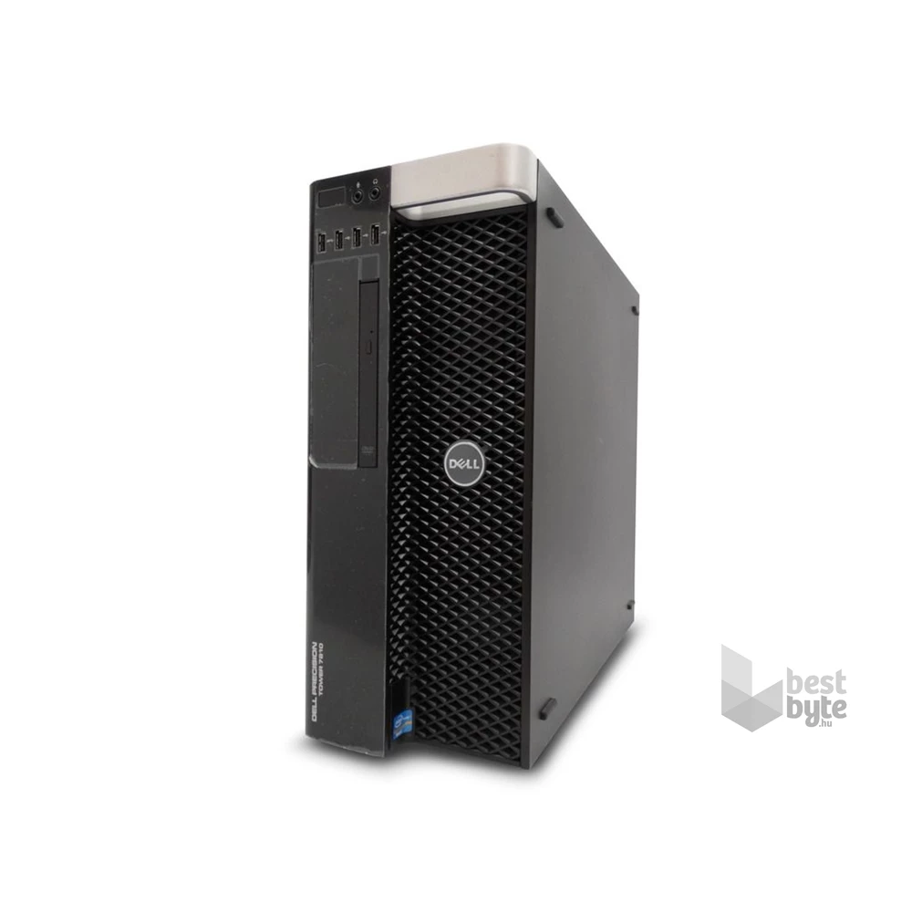 Dell Precision T7810 Workstation MT/2x Xeon E5-2609 v3/16GB/240GB SSD + 500GB HDD/Win Pro COA/fekete PC (Használt A)