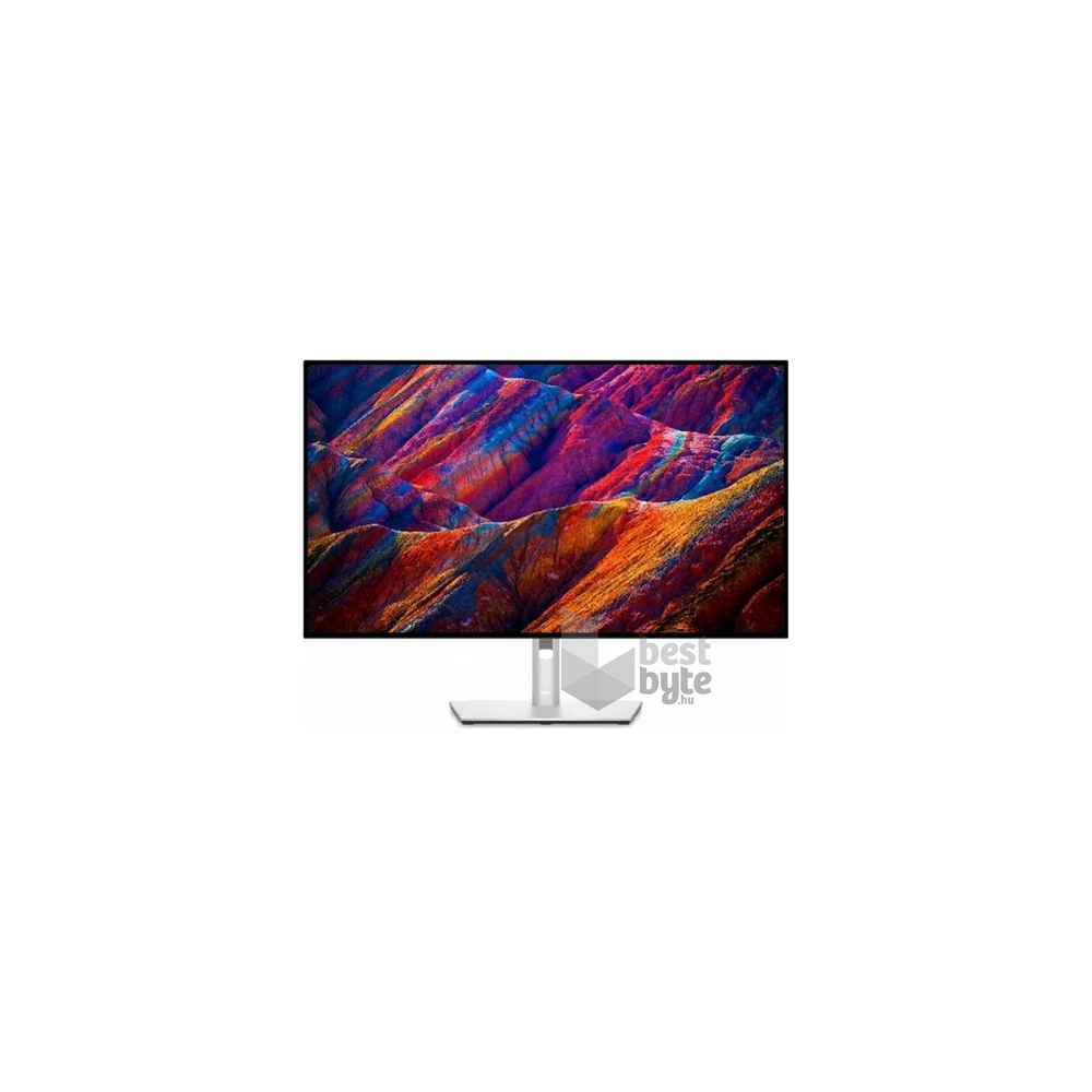 Dell 31,5" UltraSharp U3223QE UHD IPS DP/HDMI/USB/RJ45 ezüst monitor