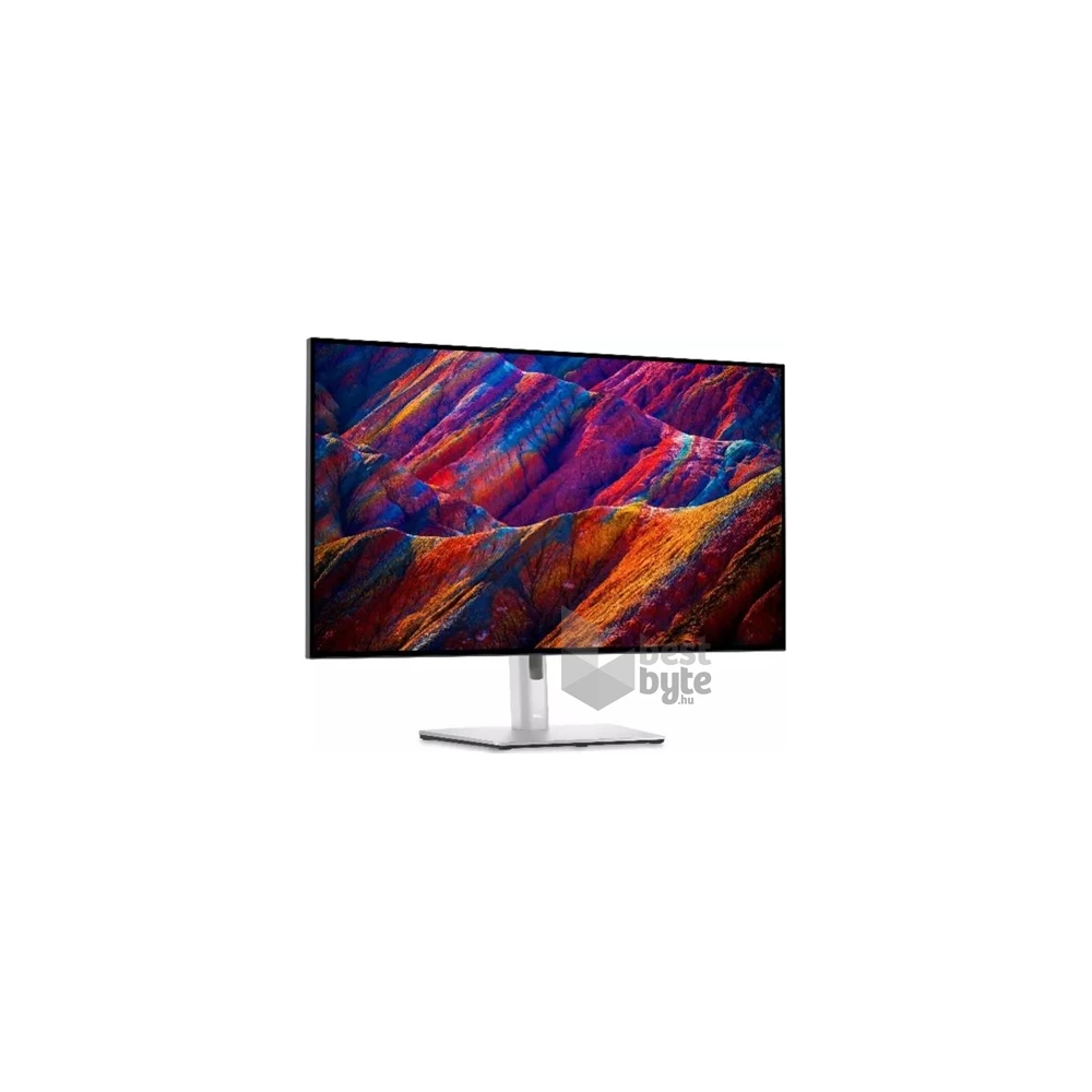 Dell 31,5" UltraSharp U3223QE UHD IPS DP/HDMI/USB/RJ45 ezüst monitor