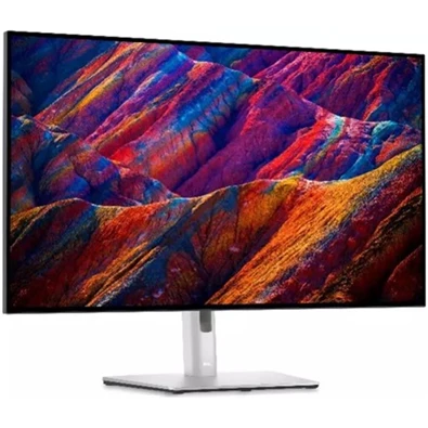 Dell 31,5" UltraSharp U3223QE UHD IPS DP/HDMI/USB/RJ45 ezüst monitor