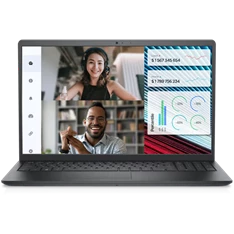 Dell Vostro 3520 laptop (15,6"FHD/Intel Core i3-1215U/Int.VGA/8GB RAM/512GB/Win11 Pro) - fekete